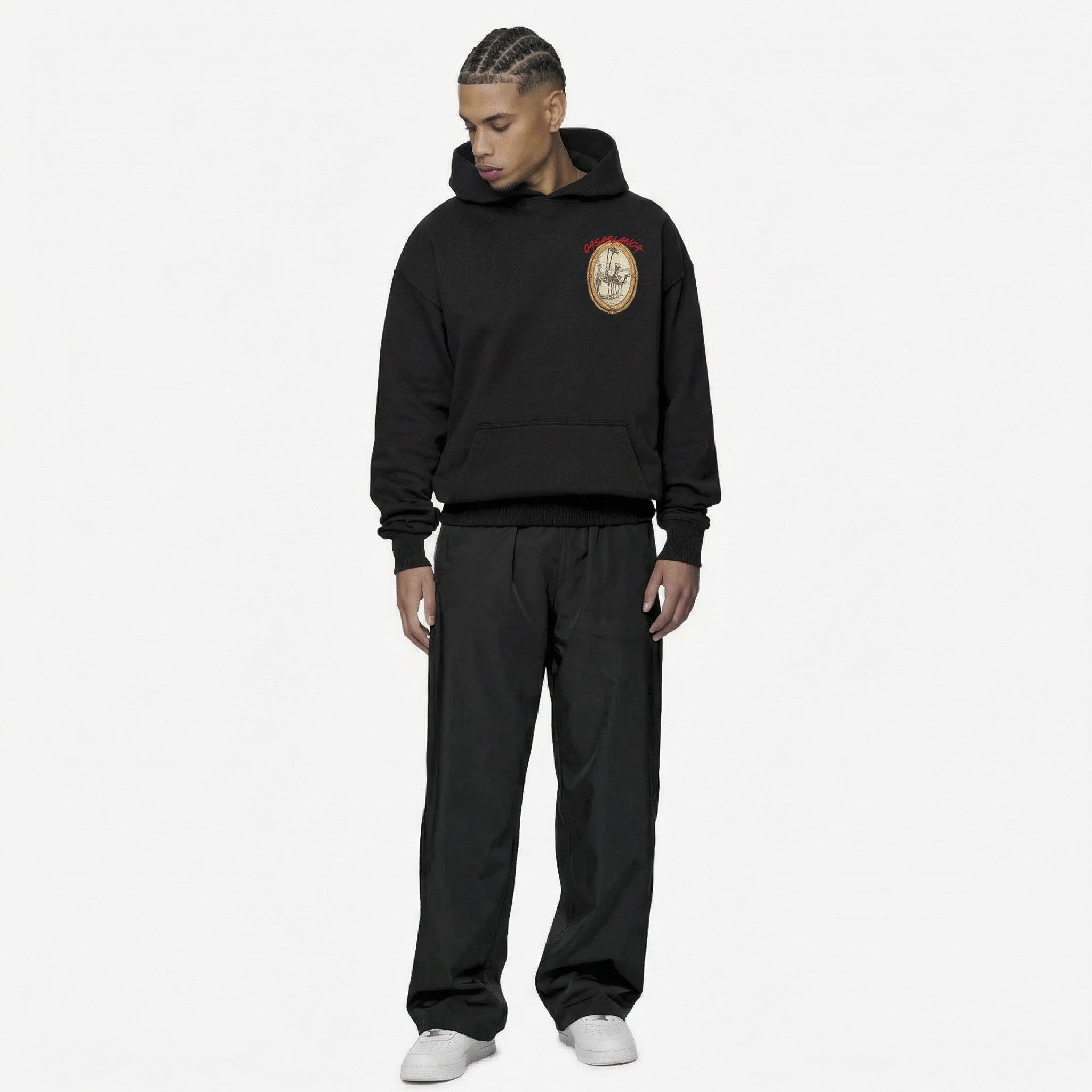 CASA BLANCA 3 OVERSIZED HOODIE