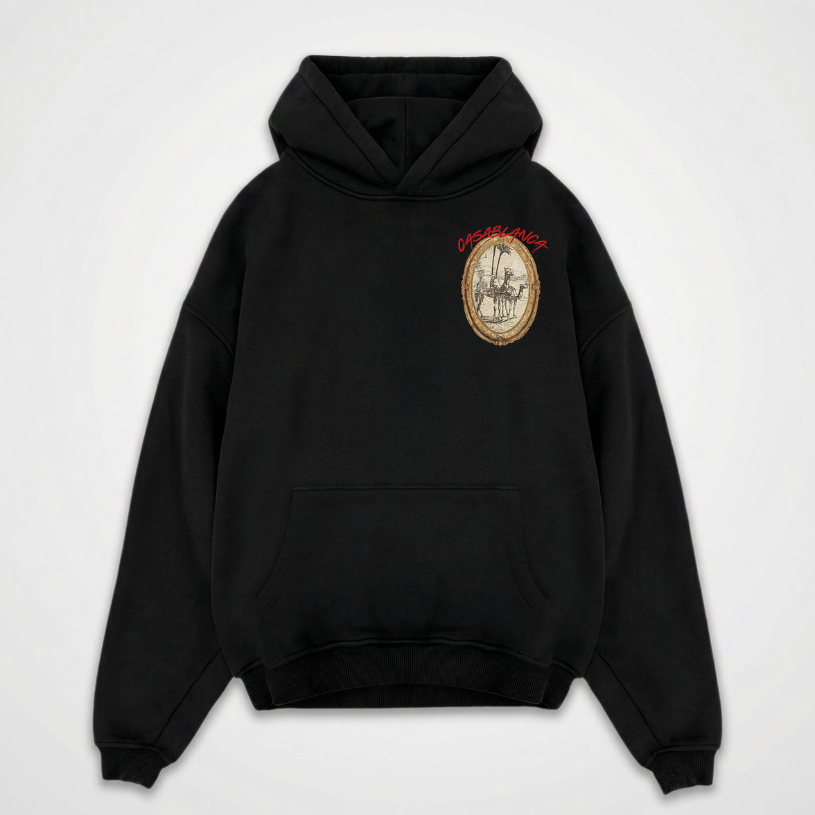 CASA BLANCA 3 OVERSIZED HOODIE