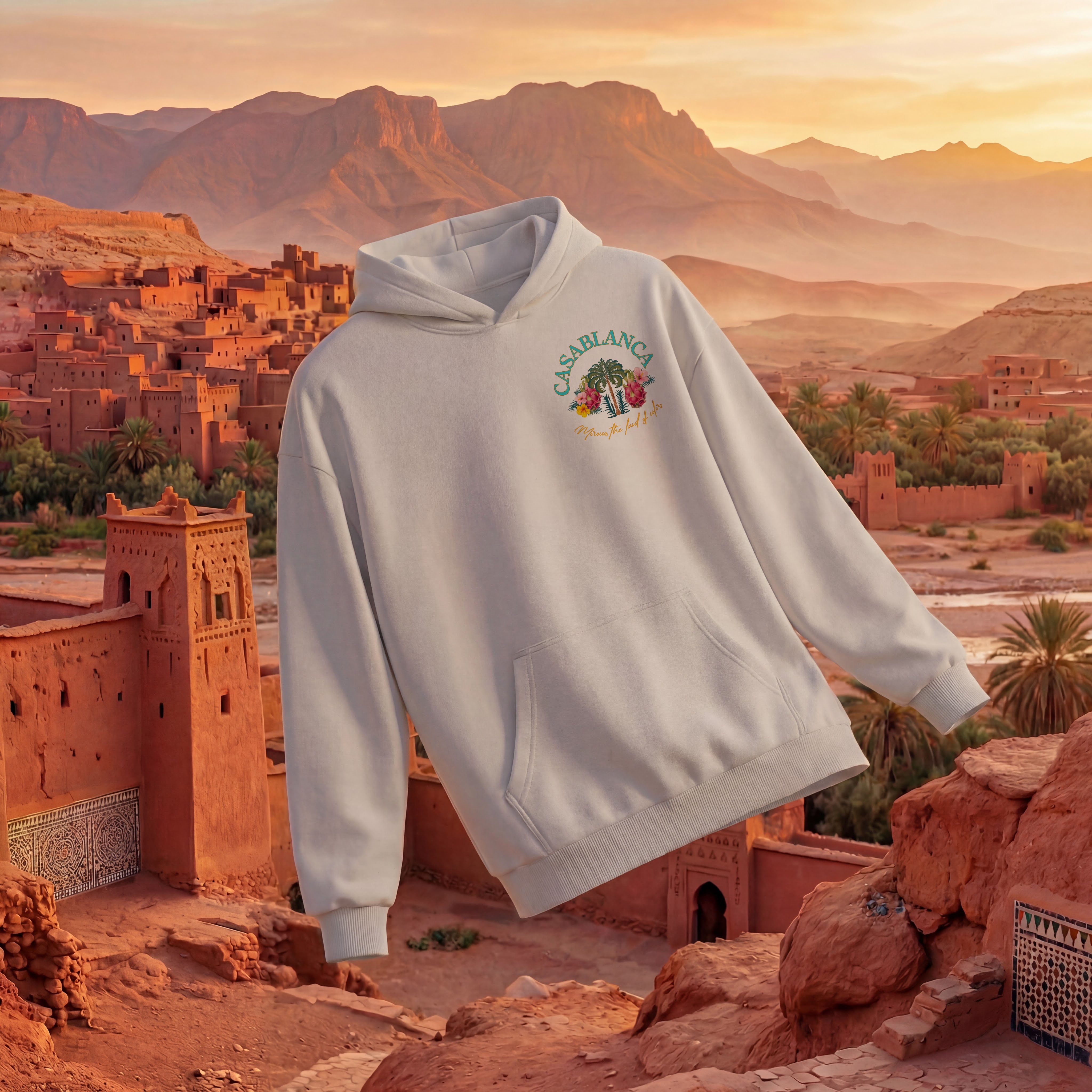 LAND OF COLORS OVERSIZED HOODIE