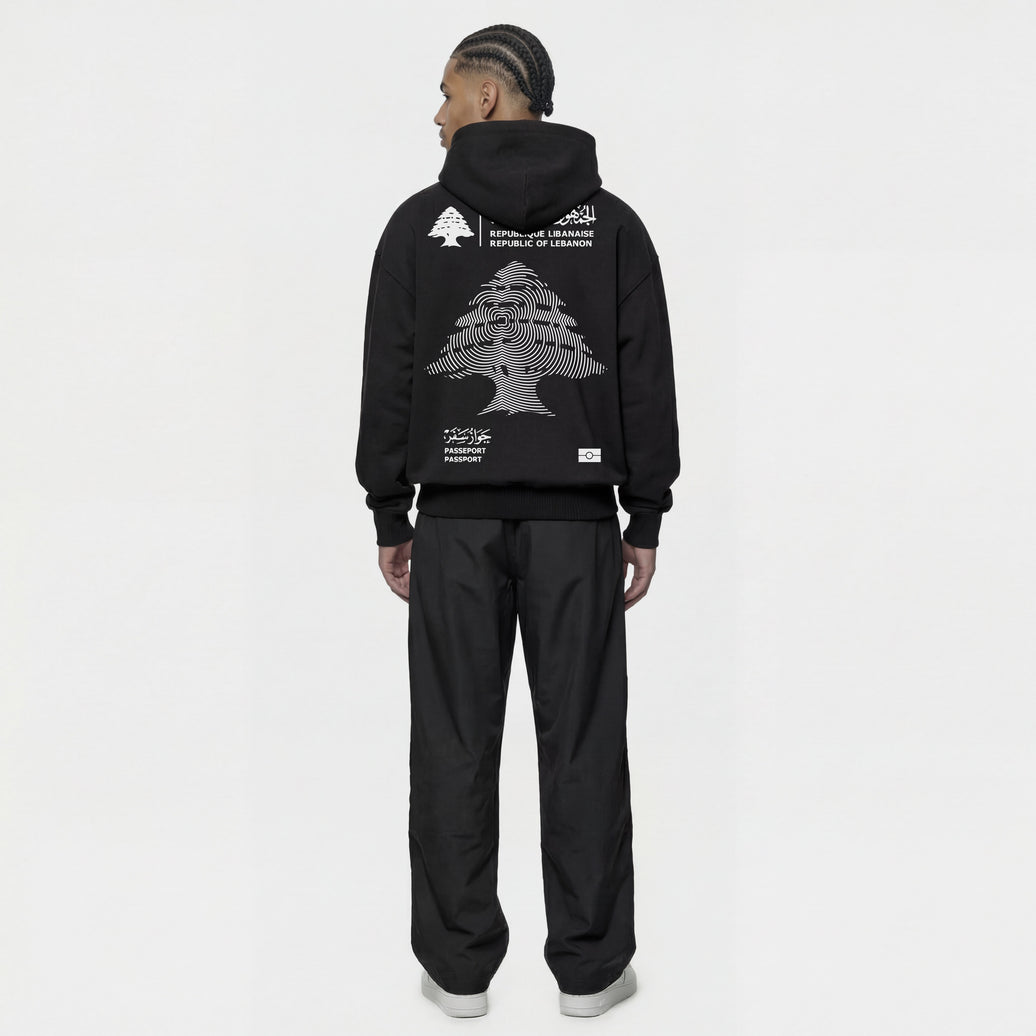 LIBAN PASSPORT 2 OVERSIZED HOODIE