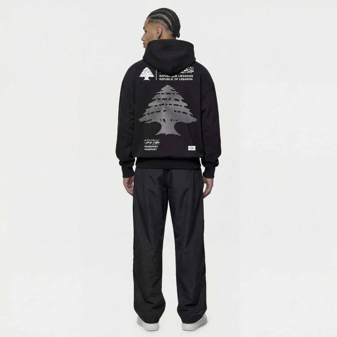 LIBAN PASSPORT 2 OVERSIZED HOODIE