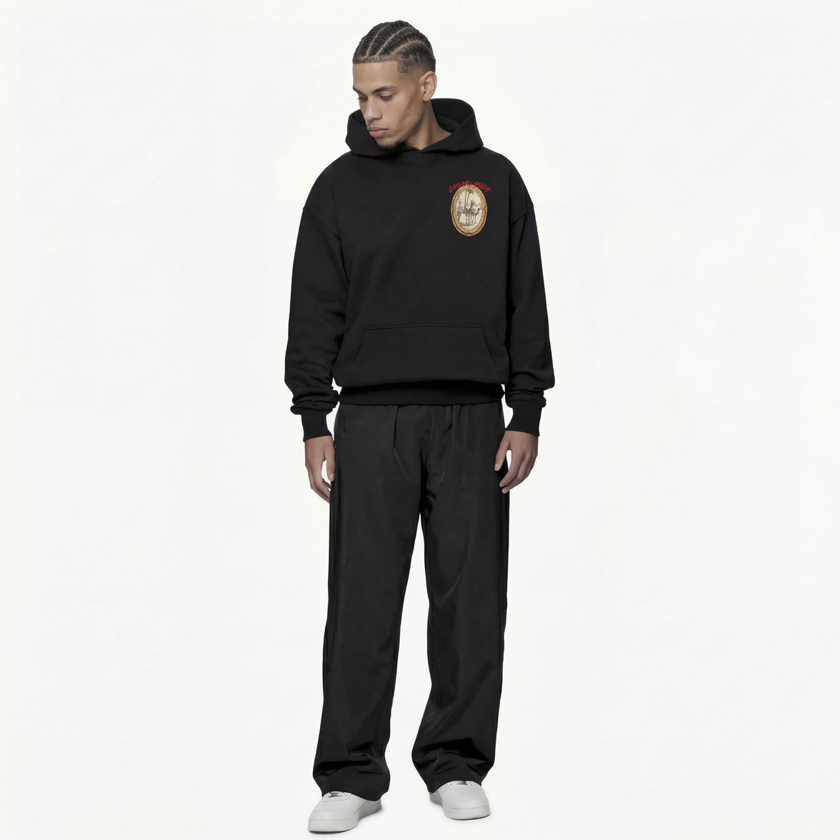 CASA BLANCA 3 OVERSIZED HOODIE
