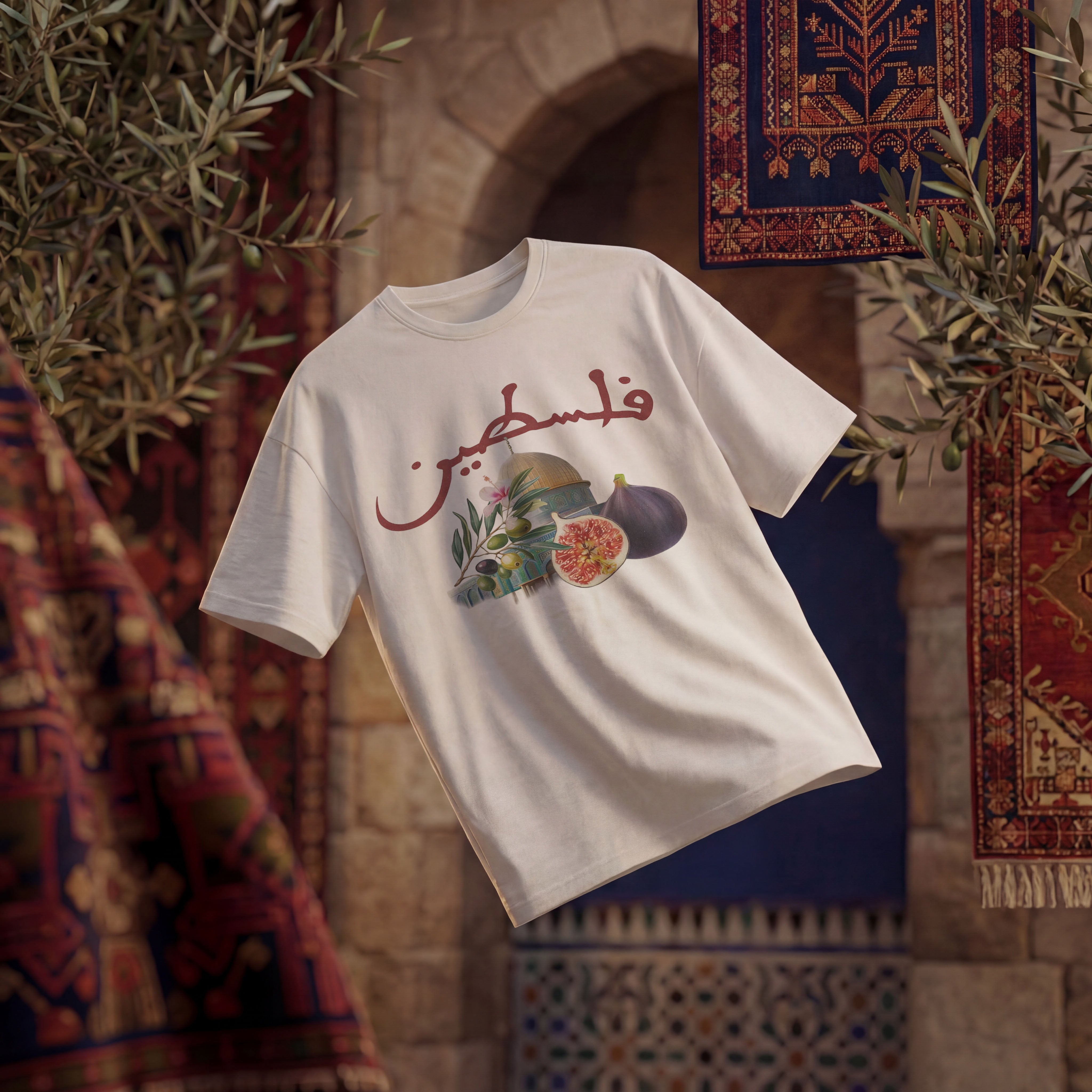 FREE PALESTINE OVERSIZED T-SHIRT