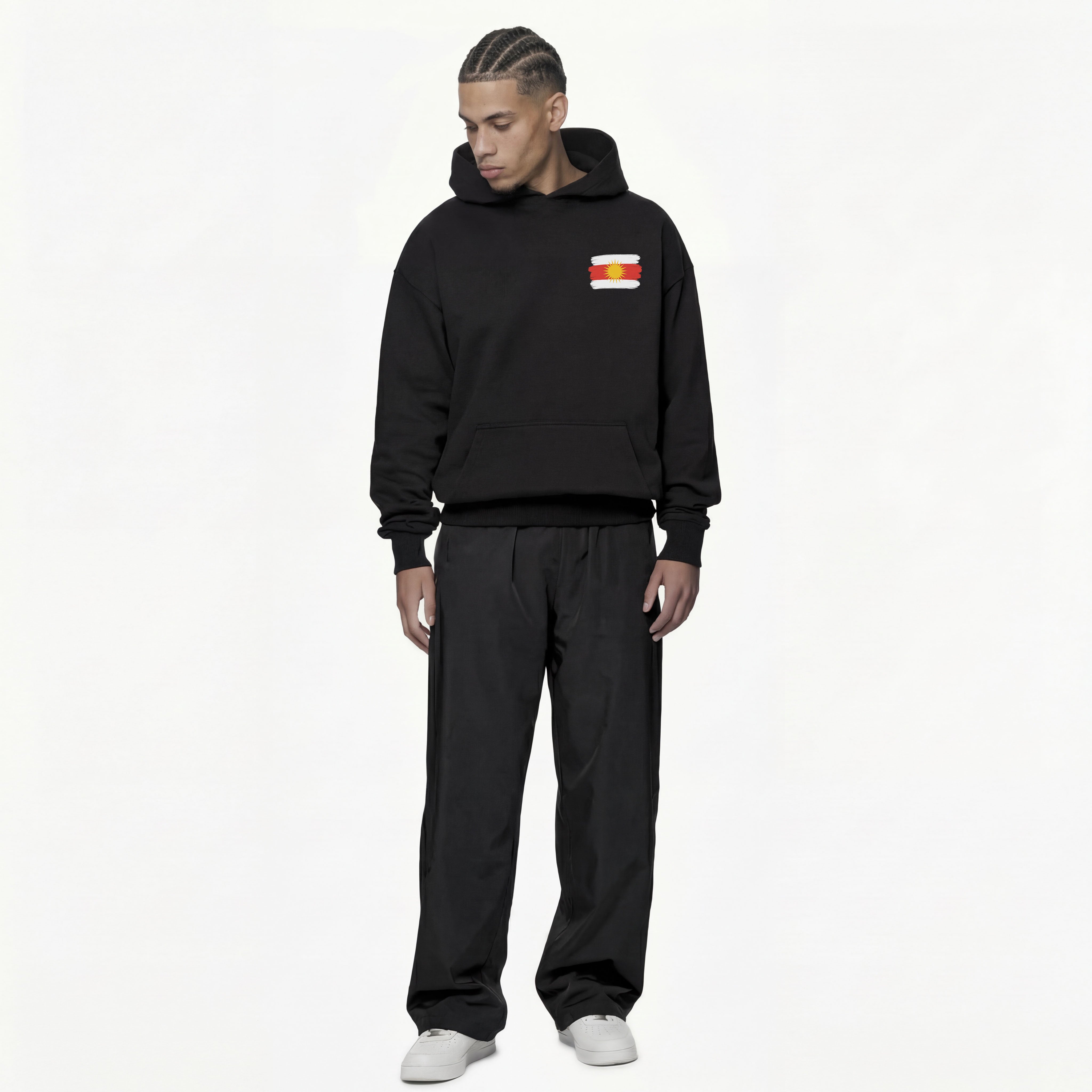 ÊZÎDÎ BASIC OVERSIZED HOODIE