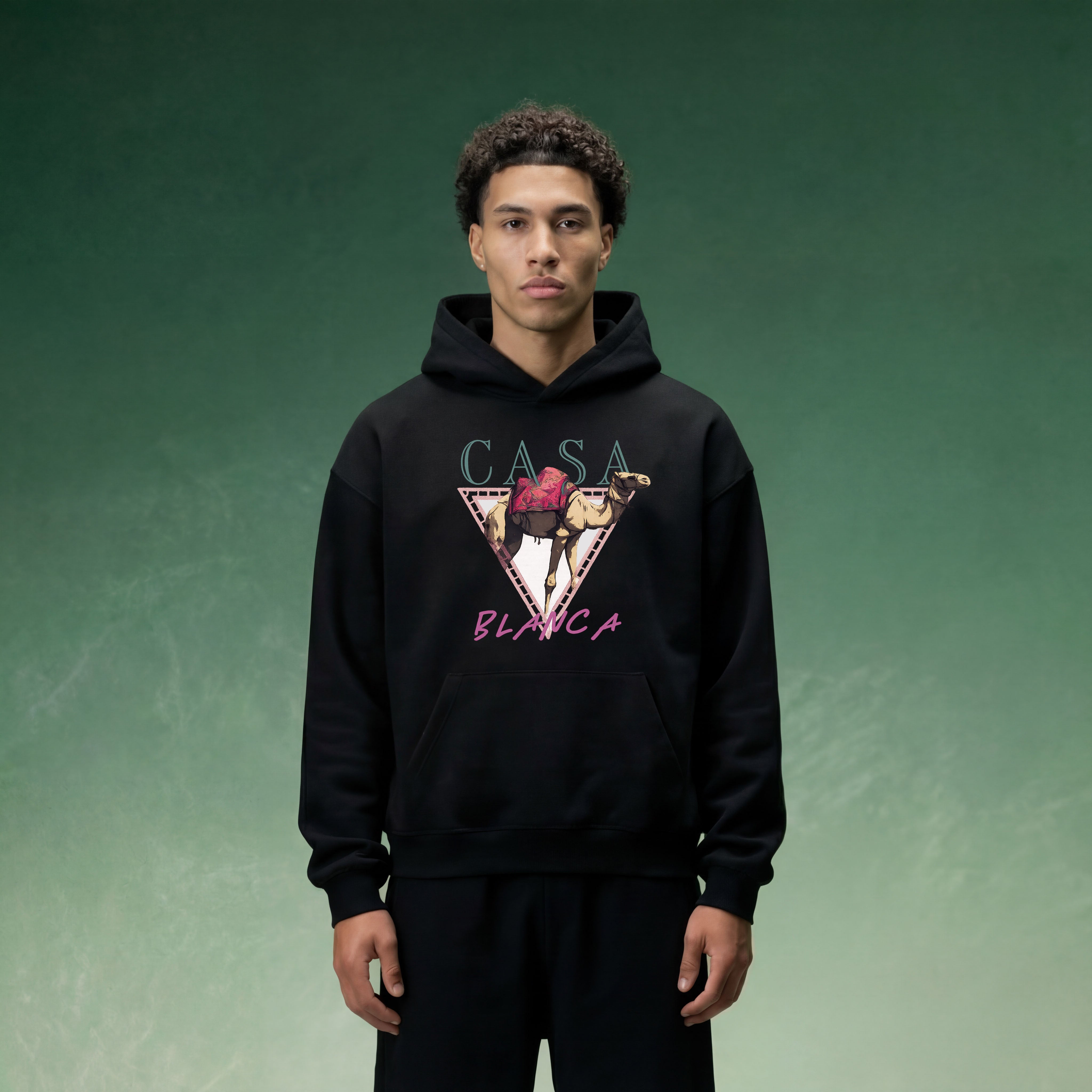 CASA BLANCA 2 OVERSIZED HOODIE