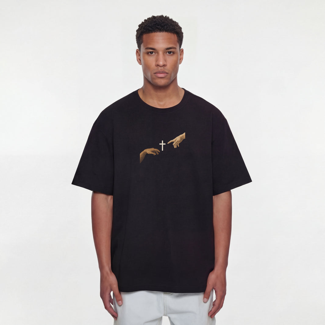 THE START OVERSIZED T-SHIRT