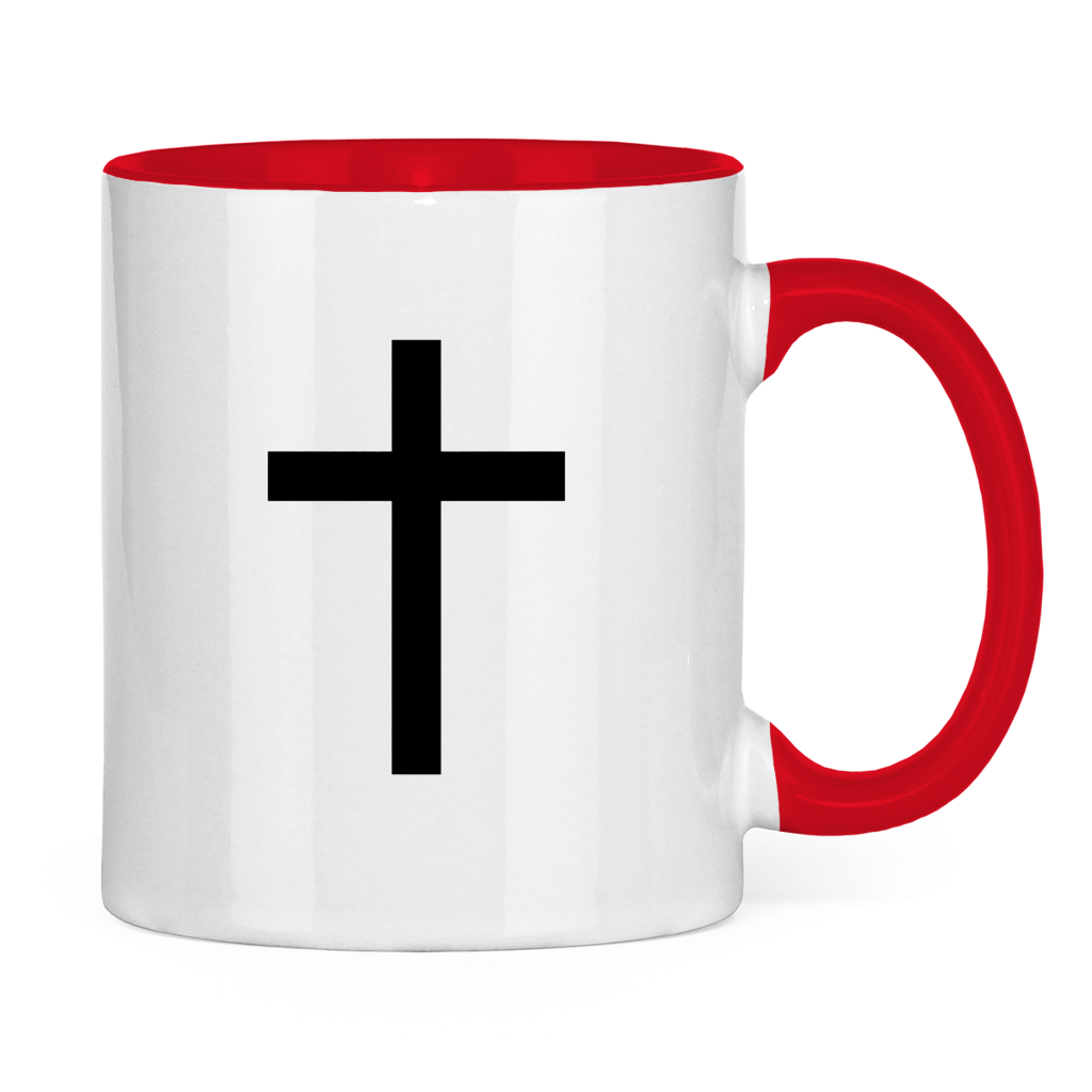 Tasse zweifarbig 17:20