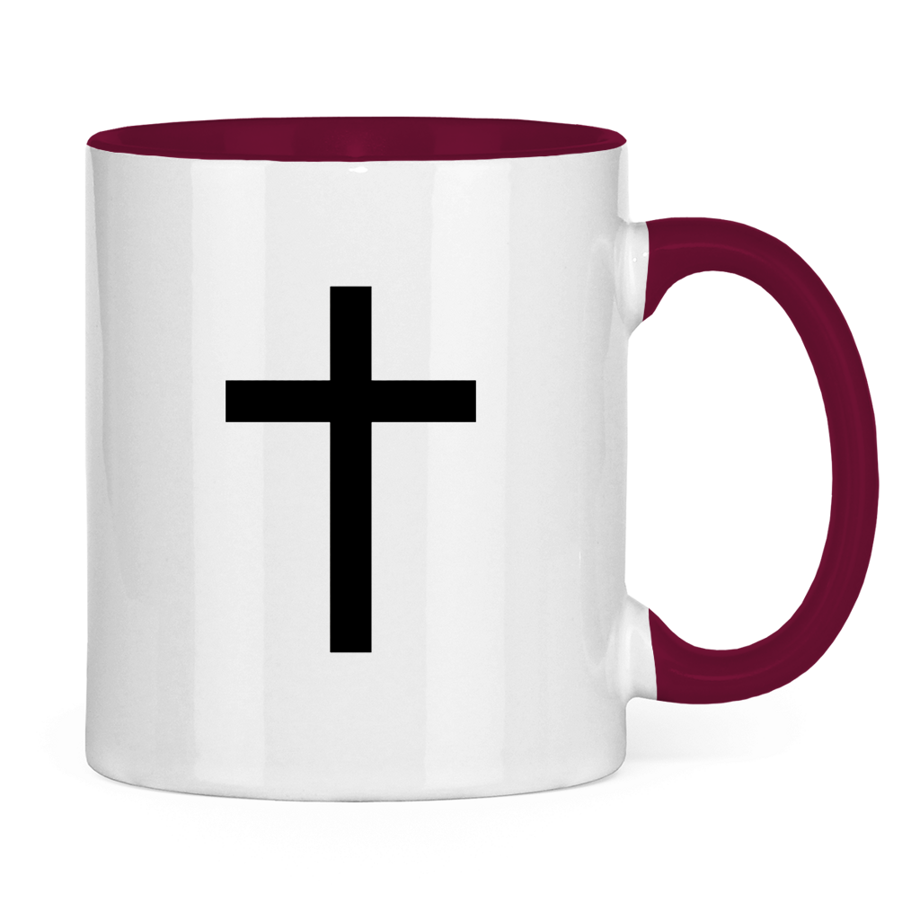 Tasse zweifarbig 17:20