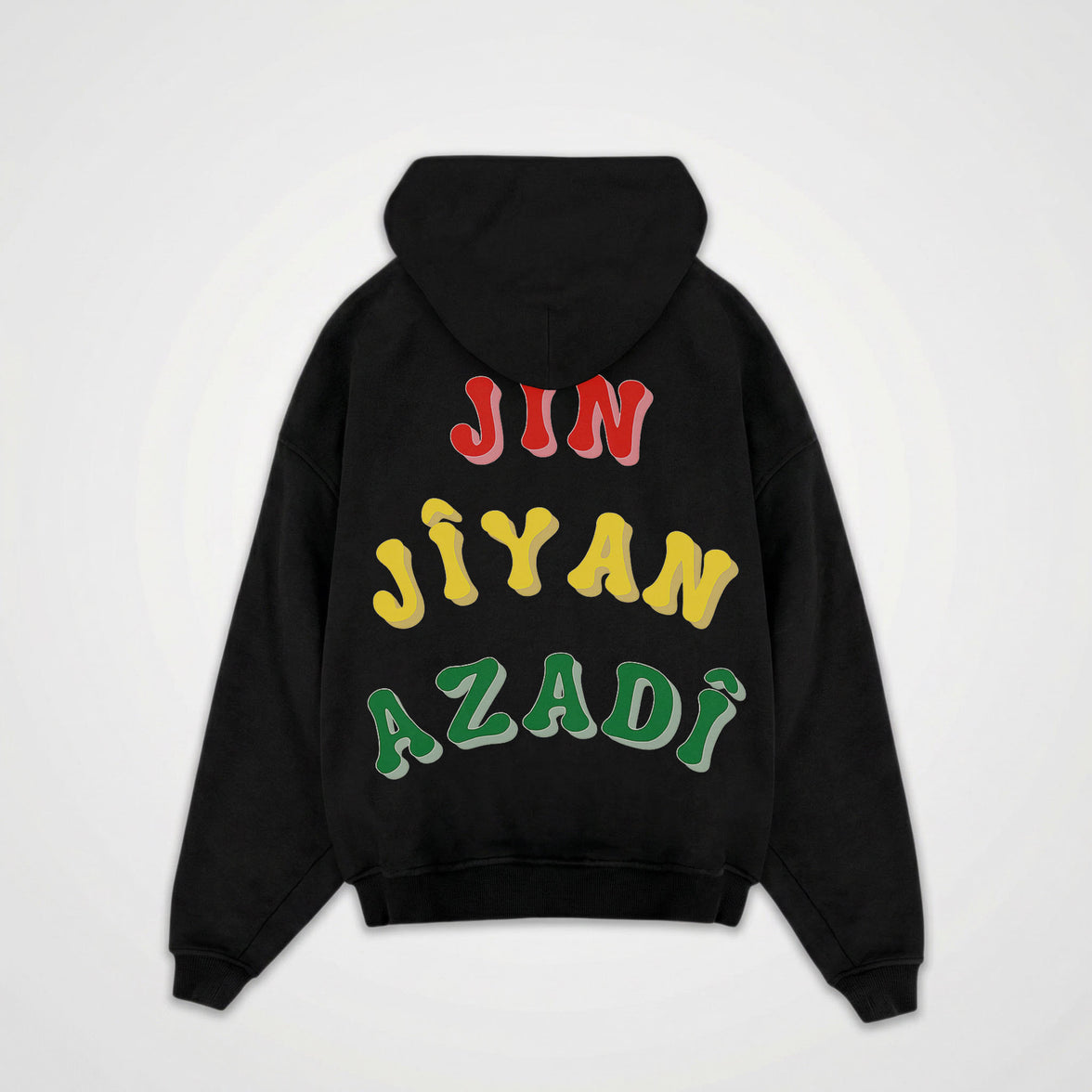 JIN JÎYAN AZADÎ OVERSIZED HOODIE