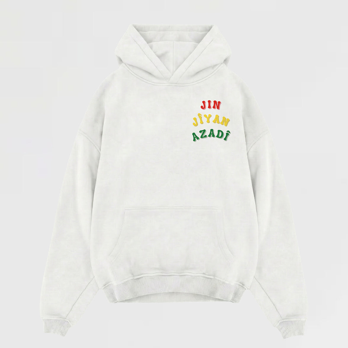 JIN JÎYAN AZADÎ OVERSIZED HOODIE