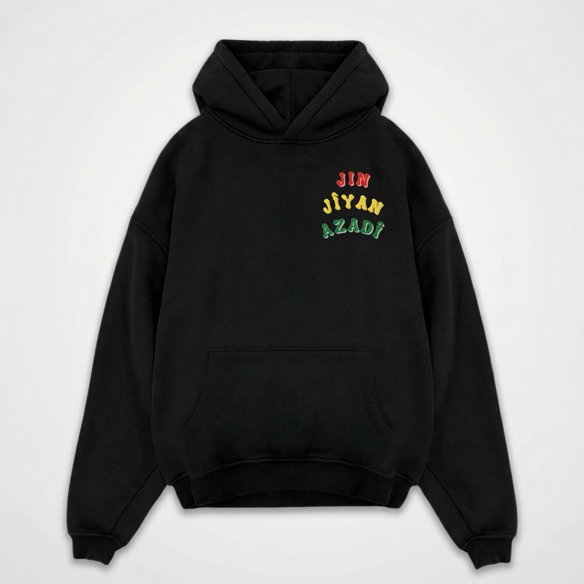 JIN JÎYAN AZADÎ OVERSIZED HOODIE