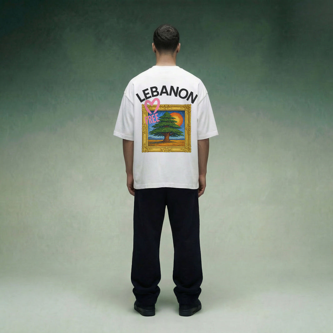 FREE LEBANON OVERSIZED T-SHIRT