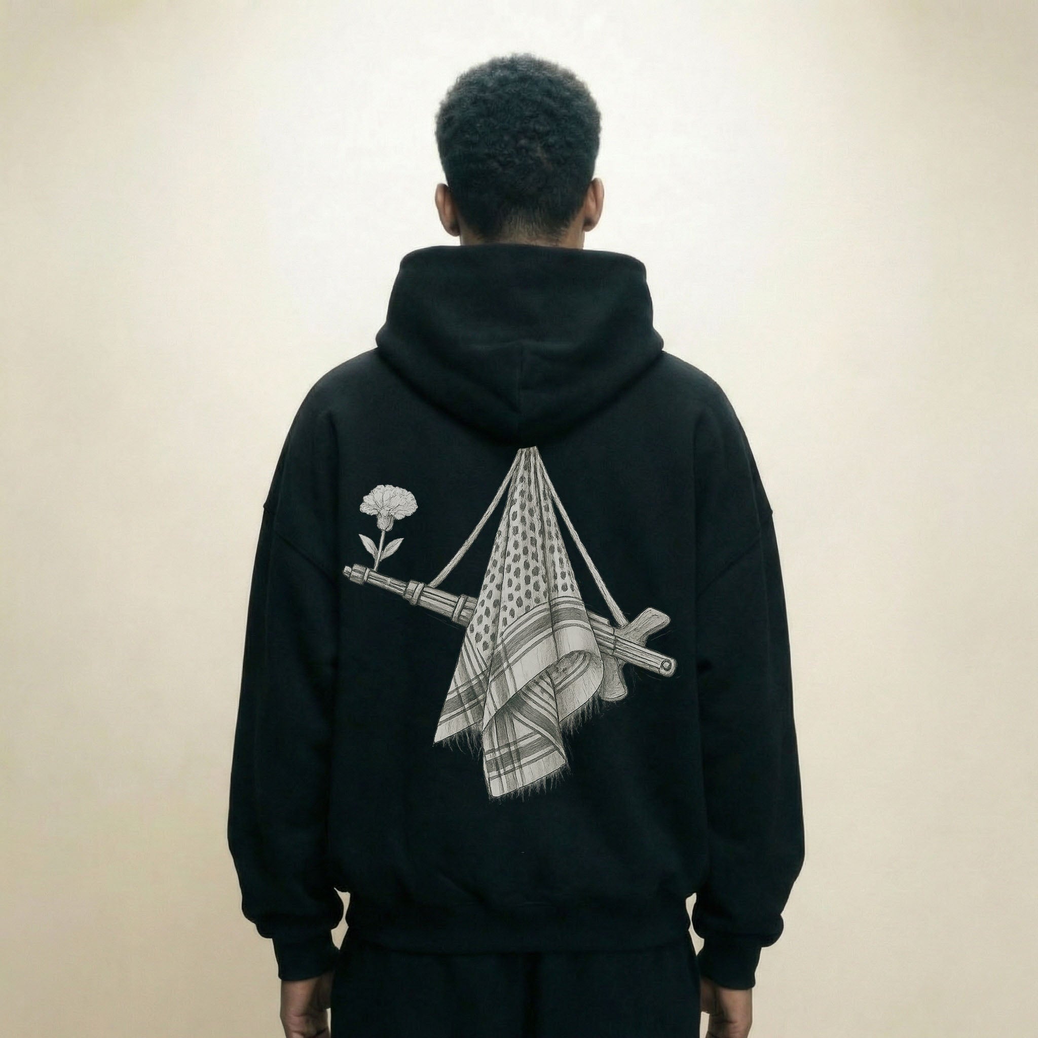 BERXWEDAN JÎYANE OVERSIZED HOODIE