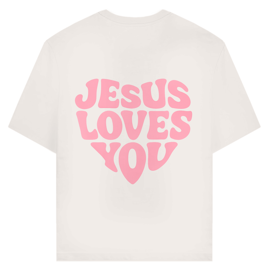 JESUS LOVES YOU (BACKPRINT)