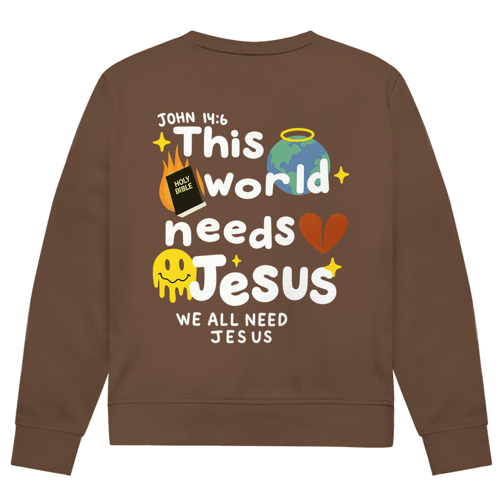 This world needs Jesus (BACKPRINT)
