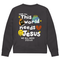 This world needs Jesus (BACKPRINT)