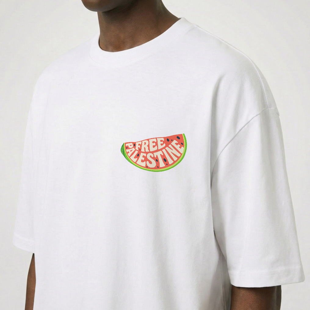 FREE PALESTINE 3 OVERSIZED T-SHIRT