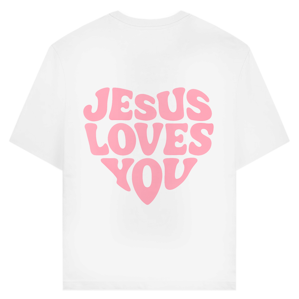JESUS LOVES YOU (BACKPRINT)