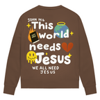 This world needs Jesus (BACKPRINT)