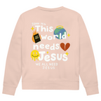 This world needs Jesus (BACKPRINT)