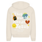 This world needs Jesus (BACKPRINT)