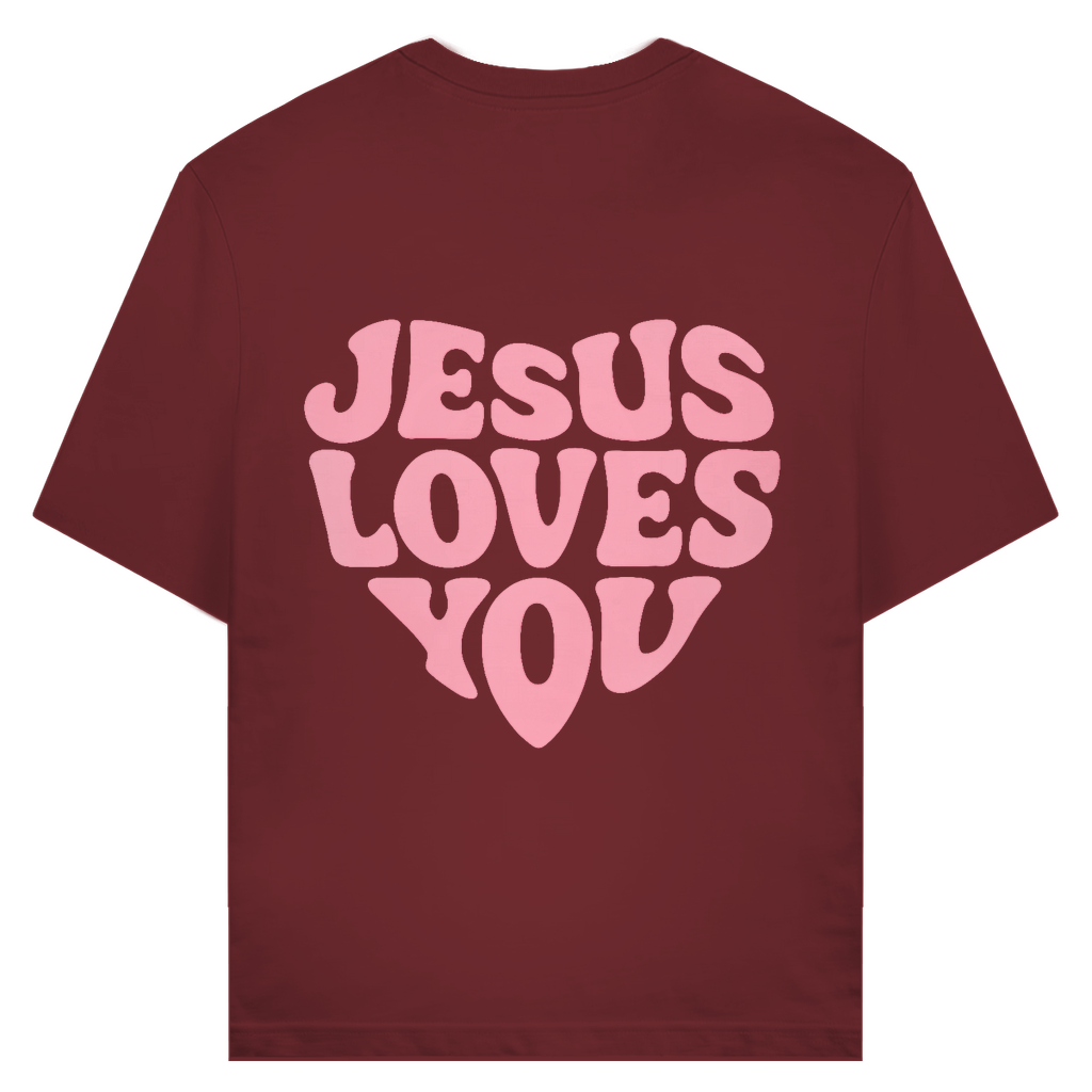 JESUS LOVES YOU (BACKPRINT)