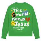 This world needs Jesus (BACKPRINT)